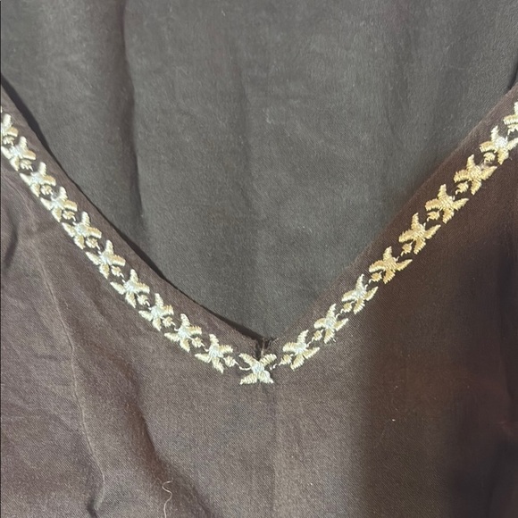 LOFT Black Sleeveless V-Neck Sundress - Picture 4 of 10